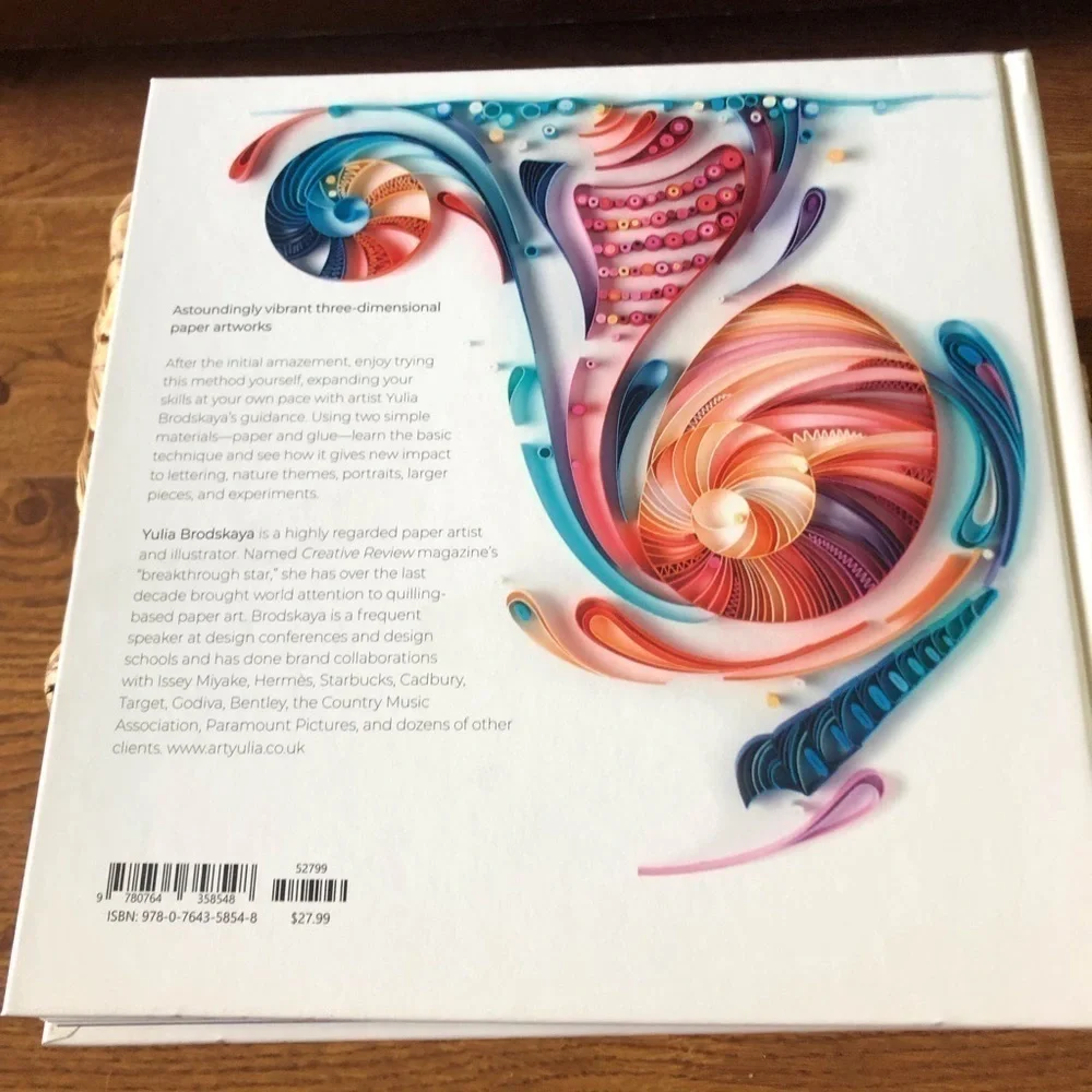 Painting with Paper: Paper on the Edge hardcover book coffee table